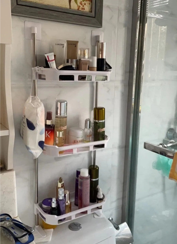 Étagère de salle de bain رف تخزين علوي للحمام