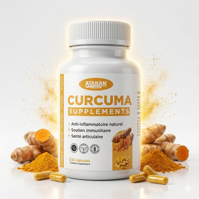 ATANAN Curcuma مكمل غذائي بالكركم