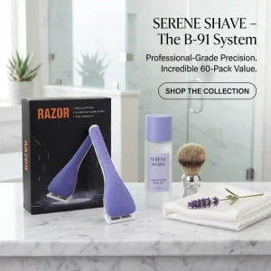 Rasoir Manuel Waterproof RAZOR شفرة حلاقة يدوية مقاومة للماء