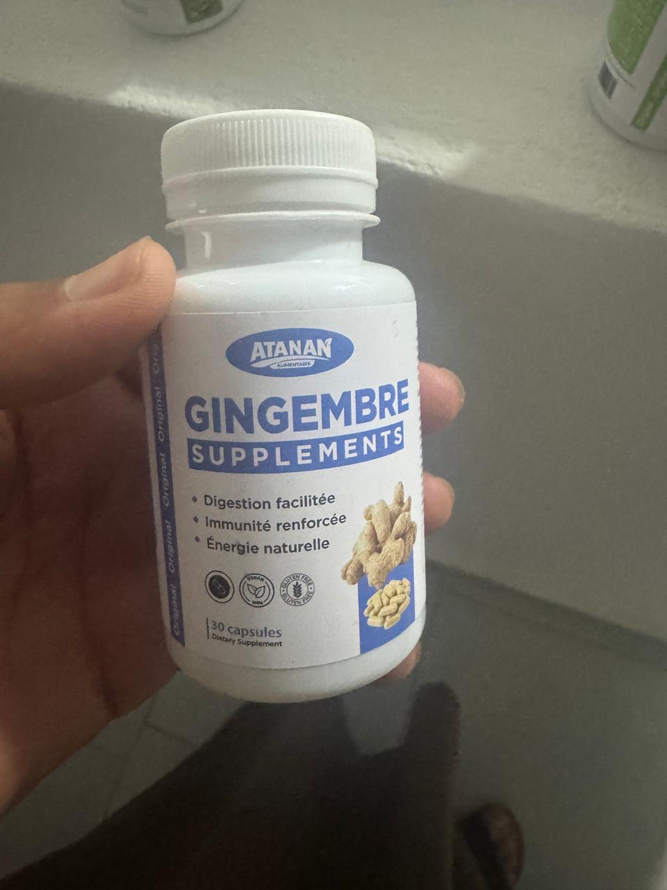 ATANAN Gingembre مكمل غذائي