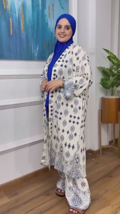 Ensemble Femme Oversize en Maille – Élégant & Tendance