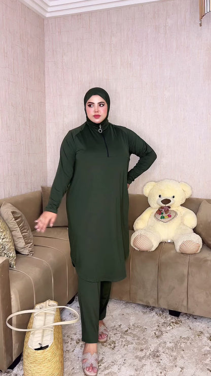 Burkini Femme Cash Breeze – Ensemble Élégant & Confortable