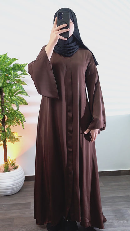 Abaya Femme Simple – Coupe Fluide & Élégante