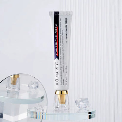 Crème apaisante pour cicatrices visage et corps كريم ومهدئ للندبات للوجه والجسم
