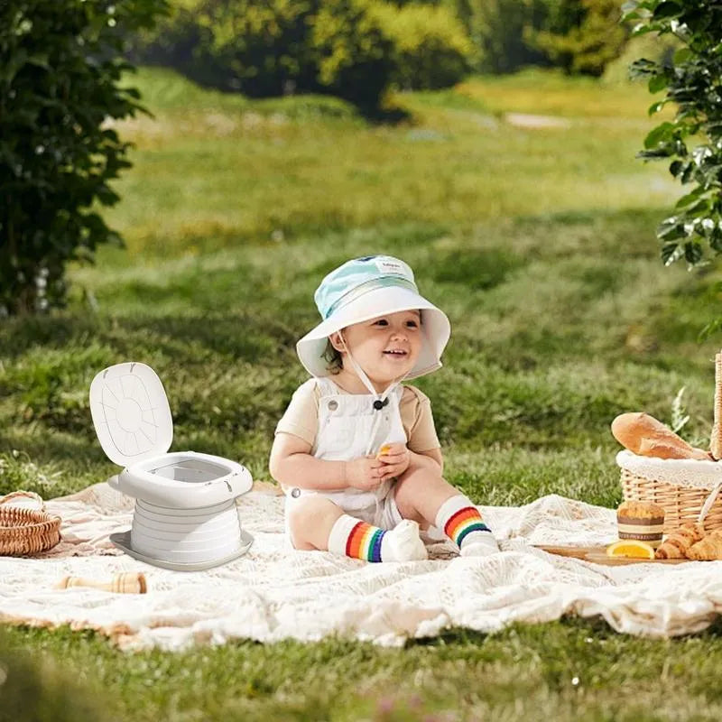 Toilettes pour bébés مقعد مرحاض قابل للطي للأطفال