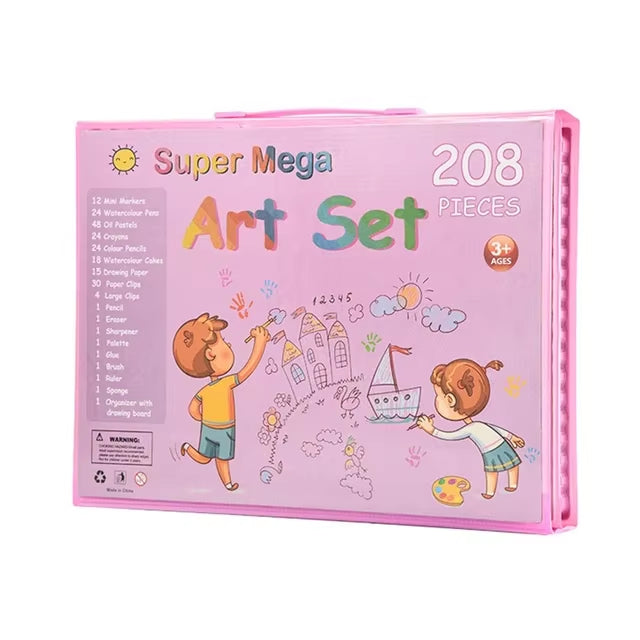 ensemble de crayons aquarelle مجموعة أقلام ألوان مائية