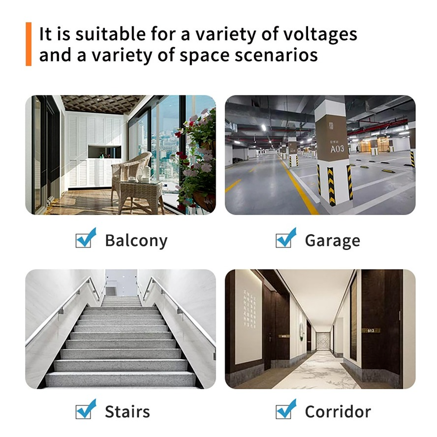 OuuZuu E27 LED استشعار الحركة التبديل