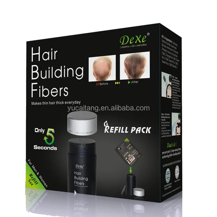 Dexe Hair buillding الياف بناء الشعر