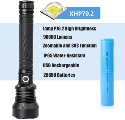 Lampe de poche مصباح يدوي تكتيكي