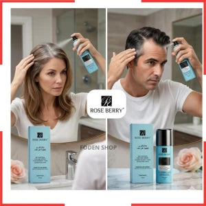 Rose Berry Spray Correcteur de Racines بخاخ لإخفاء جذور الشعر والشيب
