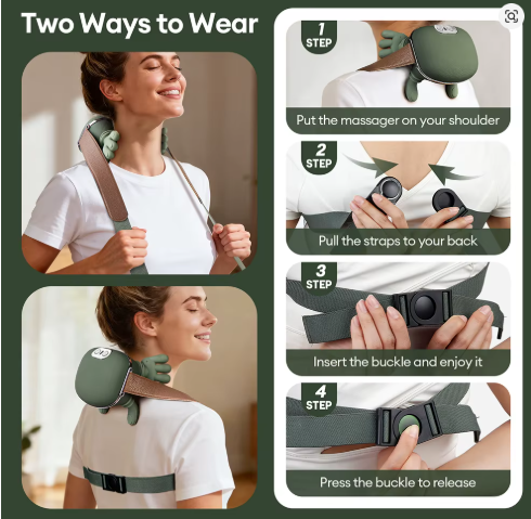 4D massager with Bionic technology مدلك رباعي الأبعاد بتقنية بيونيك