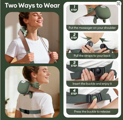 4D massager with Bionic technology مدلك رباعي الأبعاد بتقنية بيونيك