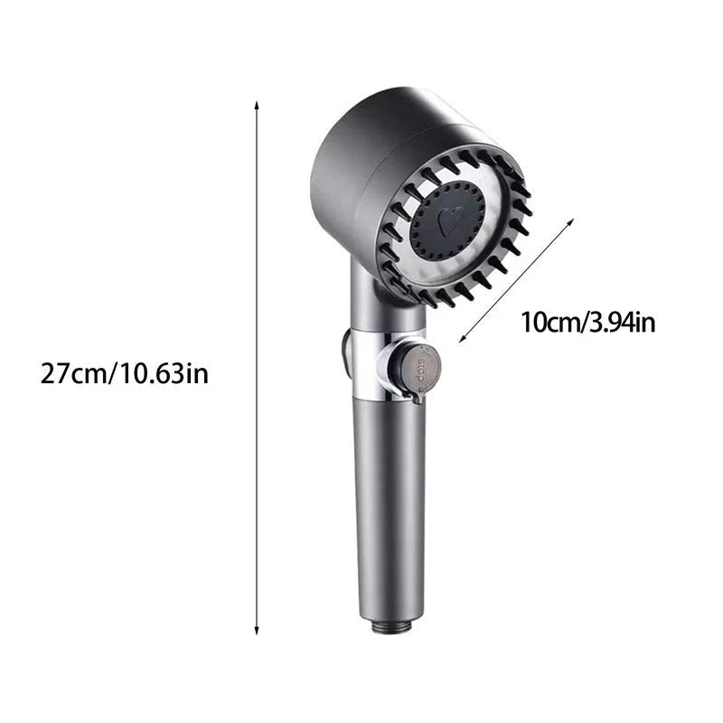 Pommeau de Douche Haute Pression 3 Modes avec Filtre | MATJARRA