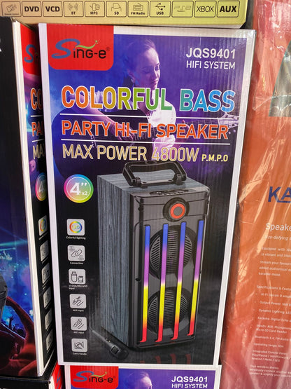 SPEAKER MAX POWER 4800W مكبر صوت