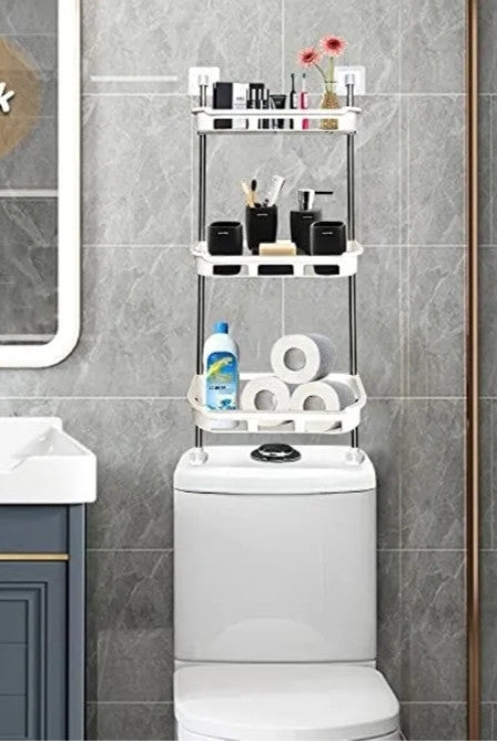 Étagère de salle de bain رف تخزين علوي للحمام