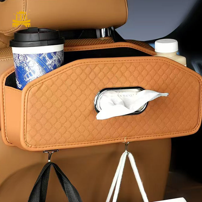 Car Mounted Waterproof Tissue Box صندوق مناديل مضاد للماء مثبت في السيارة
