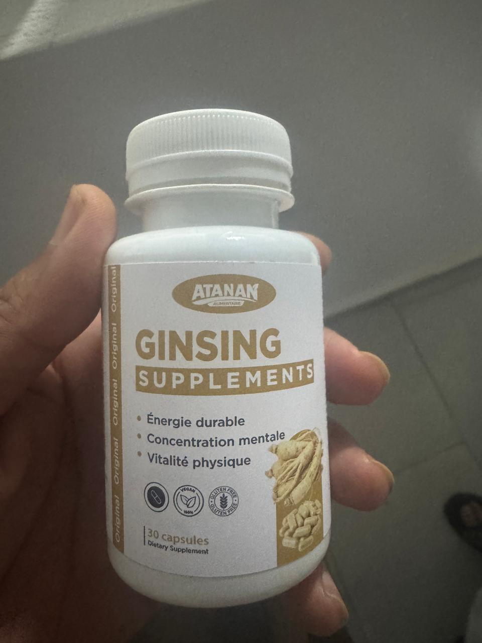 ATANAN Complement Energie مكمل طبيعي للطاقة والحيوية