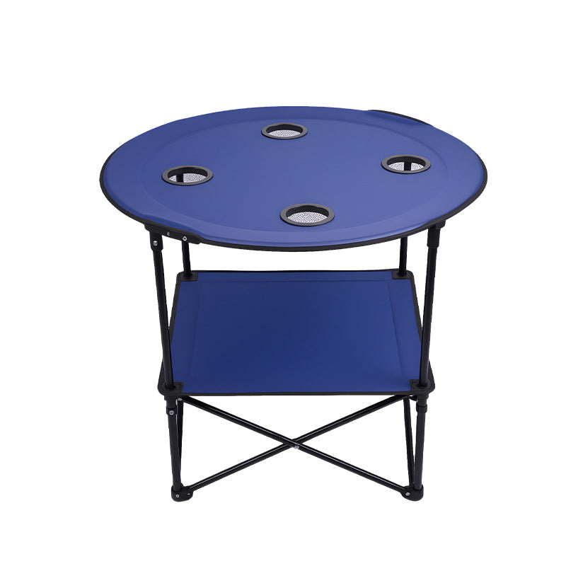 Table de Camping طاولة تخييم قابلة للطي من طبقتين