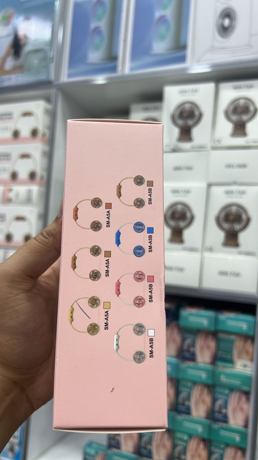 Ventilateur de cou portable مروحة محمولة تُعلق على الرقبة