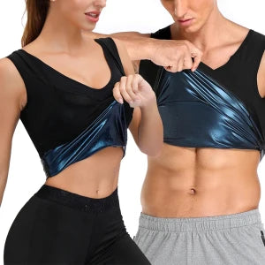 sweat shaper men قميص حرق دهون البطن