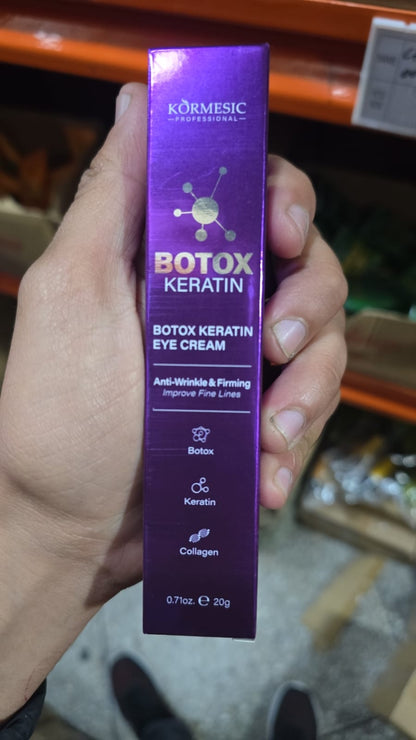 Crème à la kératine pour le contour des yeux كريم كيراتين لمنطقة محيط العين