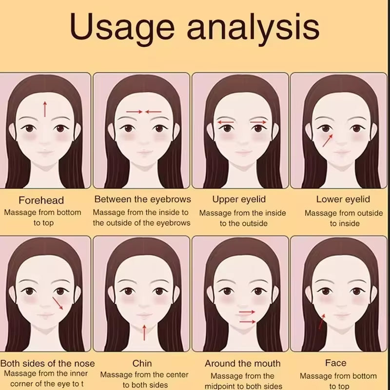 Ensemble de deux rouleaux pour le visage مجموعة من قطعتين من بكرات الوجه