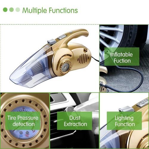 4 en1 car vacuum المكنسه الكمبروسور
